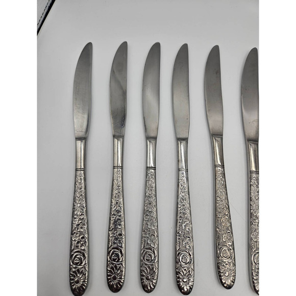 Stanley Roberts SRB-180 Lot of 11‎ Butter Knives Staineless Silver - Picture 3 of 8